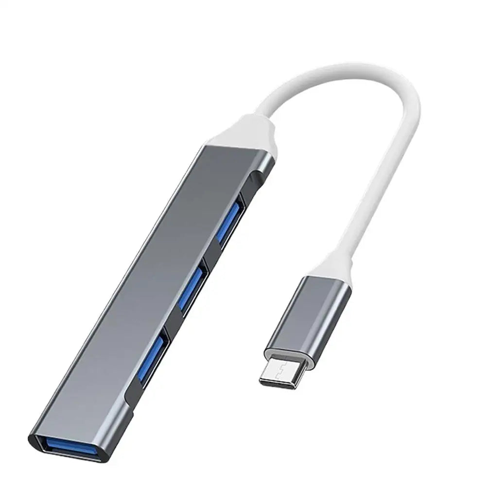 USB 3.0 Hub USB Hub 4 Port High Speed Type C 3.0 Splitter 5Gbps For PC Computer Desktop Laptop Flash Drive HDD Console Printer