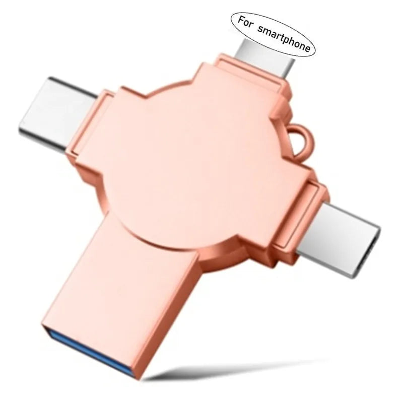 Phone USB Flash Drive 512GB 256GB Photostick High Speed Sticks External Storage Pen Drive 1TB For Phone Copy Photo Videos Files