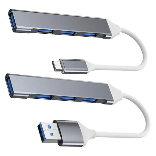 USB 3.0 Hub USB Hub 4 Port High Speed Type C 3.0 Splitter 5Gbps For PC Computer Desktop Laptop Flash Drive HDD Console Printer